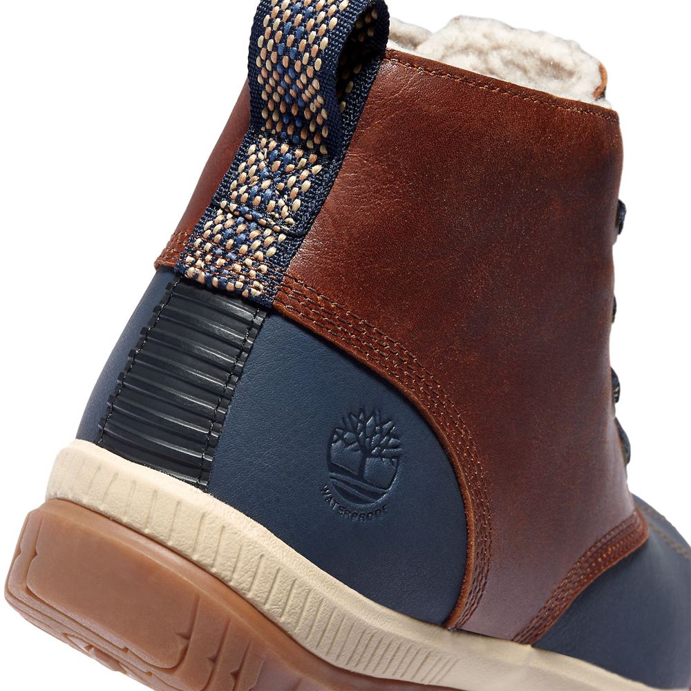 Bocanci Chukka Timberland Dama Maro/Albastri - Mt. Hayes Waterproof - Romania - NIDTLB739